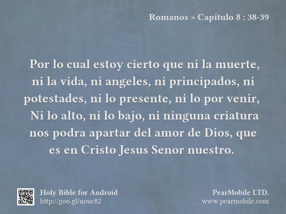 Romanos, Capítulo 8:38-39